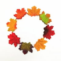 Veštačka krpa javor napušta višebojni jesenji jeseni list za umjetničko bilježnjenje vjenčanog spavaće