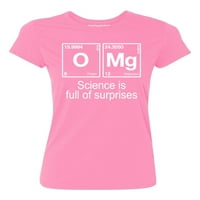 & B OMG Element Science puna je iznenađenja ženske majice, ugljen, m