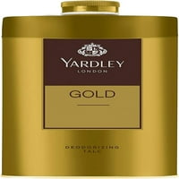 Yardley London Zlatni dezodoriziranje talka Talcum prah muškarci 100gm