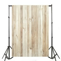 Greendecor Polisterska ploča Backdrop 7x5FT Pozadina fotografije Retro PLANK Photo Video Studio Res