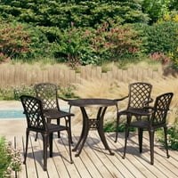 Bistro Set Live Aluminium Bronzeoutdoor setovi za nameštaj