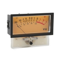 Audio Vu Meter, odlična stabilnost ABS 12V jednostavan za korištenje VU metar zaglavlja prenosiv za