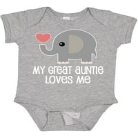 Inktastična sjajna tetka voli me slon poklon dječji dječaka ili dječja djevojaka