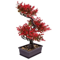 Umjetne bračne biljke Desktop Fau Bonted Biljke Bonsai Ornament za dom