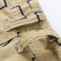 Vedolay teretni pantalone za muškarce opušteno Fit muške struk za vuču Flap Pocket Streetwear Baggy