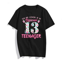 Službeni tinejdžer 13. rođendan, majica s starom djevojkom