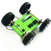 Heiheiup solarni DIY hobi za automobilski automobil Mini igračka Dječji pogon Gadget Kit Edukativna