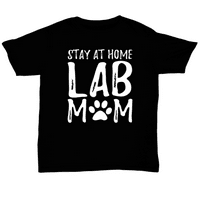 Majica Labrador Dog mama - Ostanite kod kuće mama laboratorija