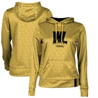 Ženski zlatni West Liberty Hilltoppers Tenis Pulover Hoodie