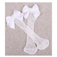 PLOKNPLQ STROKE Žene Ruffle Fishnet gležanj visoke čarape Mesh čipke Fish Net kratke čarape Ženske čarape
