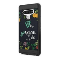 Capsule Case kompatibilan sa LG Stylo [alfa hibridni sloj Slick Skick Otporni na punu tjelesnu zaštitu