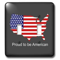 3drose ponosan što su Amerikanac - dvostruki preklopnik