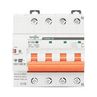 Din Rail Tuya WiFi TIMER prekidača za prekidač za daljinsko upravljanje aplikacijom Smart WiFi prekidačMCB