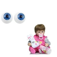 Obrazovanje -Reborna-baby-lutke-oči-polu-akrilno-oči-smeđa-za-bjd-ooak-doll lb ostalo svijetloplavo