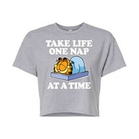 Garfield - Vozite život jedan NAP - Juniors obrezana pamučna majica