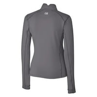 Ženski rezač i čelični čelični kućni ulje za bacanje logo Traverse Stretch Quarter-zip pulover