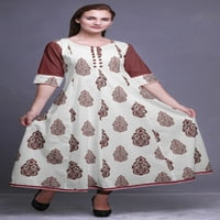Bimba Anarkali haljina s dugim indijskim etničkim nošenjem za žene Maxi kurta etnicâ kurti