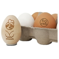 6g si grama proteinskih jaja pilećeg gumenog pečata - Mini