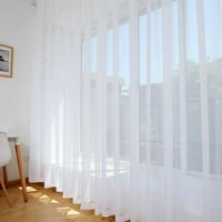 Moderna čista zavjesa jednostavna svježa pastoralna zavjese zavjesa od prediva za dnevnu sobu spavaću
