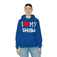 Love My Shiba pasmina pas grafički duks dukserice, veličina S-5XL