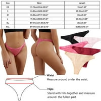 Donje rublje Aaiymet Plus Veličina za žene Patchworct Patchwork Boja donje rublje Gaćice Bikini Solid