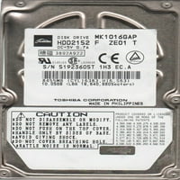 MK1016Gap, D0 U1.13a, HDD F ZE T, TOSHIBA 10GB IDE 2. Tvrdi disk