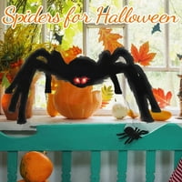Ušteda za Halloween, DVKPTBK Halloween užaren pauk na otvorenom Spider ukras Ghosts Festival Dekoracija