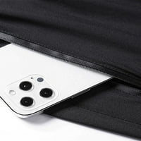 Beiwei Plus Veličina MENI LJETNI PLAŽI Hlače Lapusni patentni patentni pantalone Stretch Trošišta sa