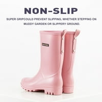 Planone Mid CALF kišne čizme za žene Vodootporne vrtne cipele protiv klizanja kiša za dame Usposlene