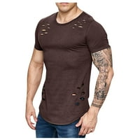 Corashan grafički tee muški casual tanki osnovni kratki rukav modni majica s okruglim vratom ljetne