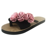 Papuče za žene i muškarče, ženske plaže prozračne cvijeće Sandale Početna Slipper Flip-Flops ravne cipele