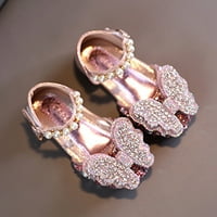 TODDLER Girl Cipes Fashion Proljeće i jesenski ples Princess Haljina performanse vrpce Pearl Rhinestone