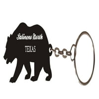 Salineno Sjeverni Texas Suvenir Metal Mear taster