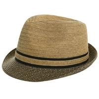 Comhats Sun Staw Hat Hat Muška Fedora Trilby kape za žene Ljeto Panama Hat Paket Cafe XL