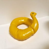 4 Pliša meko punjene mini žutog patka Swan Pliveni Tube Lutka medvjeda odjeća za zamjenu zanata Novo