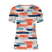 Slatke predimenzionirane majice za žene kratkih rukava Bluze Regularne fit T majice Pulover tees vrhovi