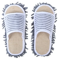 Par papuča za čišćenje mikrovlakana za čišćenje kapuljača za mop papuče za kućni papuče
