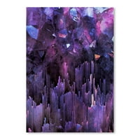 Americanflat ultraljubičasti kristali Emanuela Carratoni poster Art Print