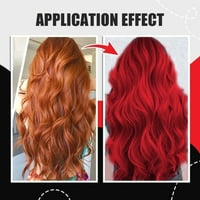Polu-stalna boja kose WA živo boja privremena jednokratna bojanje kose WA crvena