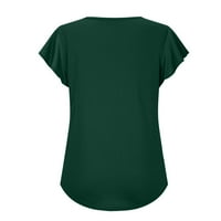 Ženska slatka grafička ljetna slatka vrhova izlaska na majice casual cofy majice
