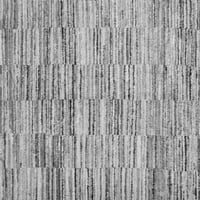 Ahgly Company u zatvorenom kvadratu Sažetak sive prostirke savremene površine, 8 'kvadrat