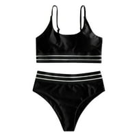 Kupaći kostimi Rovga za žene ženski bikini tiskani set, grudnja kostim kupaćim kupaćim kupaćim odjećom