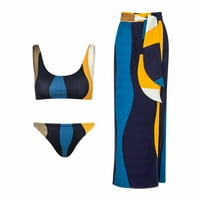 Caveitl ljetna haljina, ženski kupaći kostim kupaći kostim bikini čipke up kupaći kostim fringe plaža
