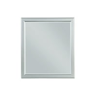 Tradicionalno ogledalo sa drvenim okvirom, ogledalo za komoda u spavaćoj sobi kupaonica, 36 W 38 H,