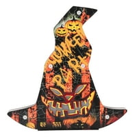 HARIFY Wizard Hat Dizajn LED svjetlo ukras Halloween Dekorativna noćna svjetiljka Scena rekviziti