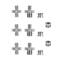 MOOOBODY 1 4 - i 3 8 - Navojni vijak Adapter Mount Set Reducer Converter za čahure za kameru Stativ