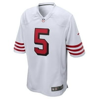 Muški Nike Trey Lance White San Francisco 49ers Alternativni dres igre