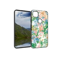 Floral-telefonska futrola, deginirana za Google Pixel 4A 4G Case Muške žene, fleksibilna silikonska