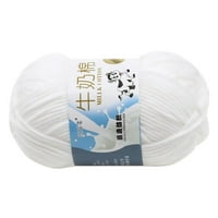 Knqrhpse Knitting Kit ručno izrađen DIY šal džemper kaput bar iglica navoj za bebe linij pamuk vunene