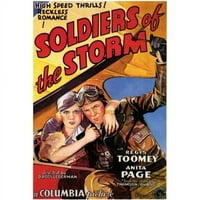 Vojnici olujskog plakata za poster oluje